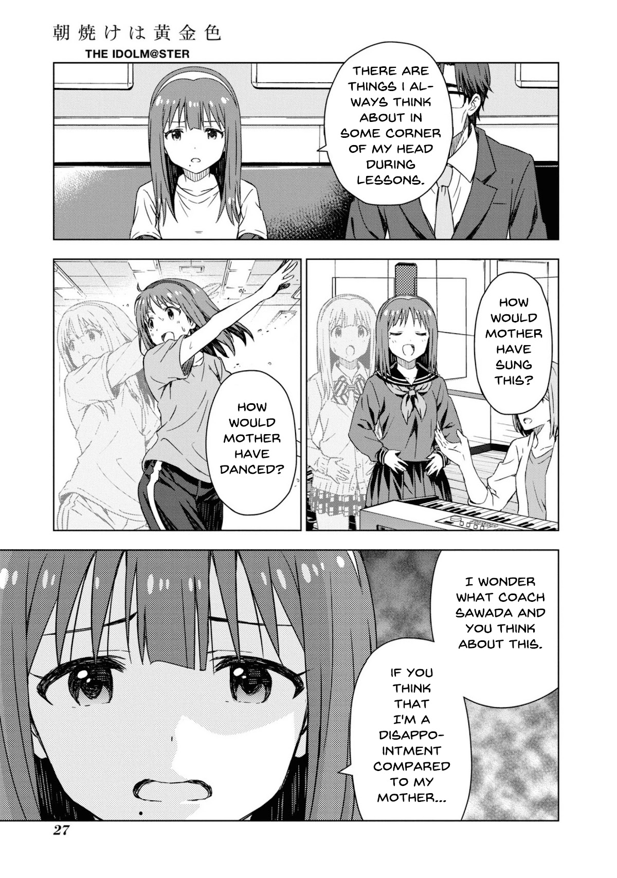 The Idolm@Ster: Asayake Wa Koganeiro - Chapter 27