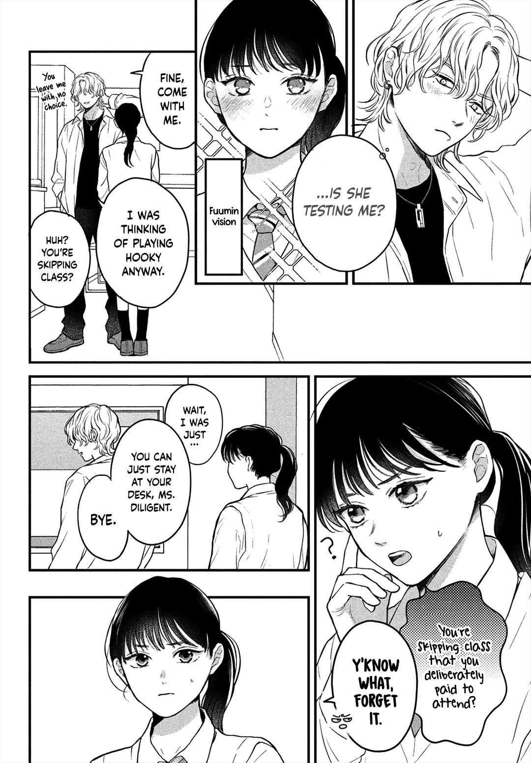 Hikaeme Ni Itte Mo, Kore Wa Ai - Chapter 14