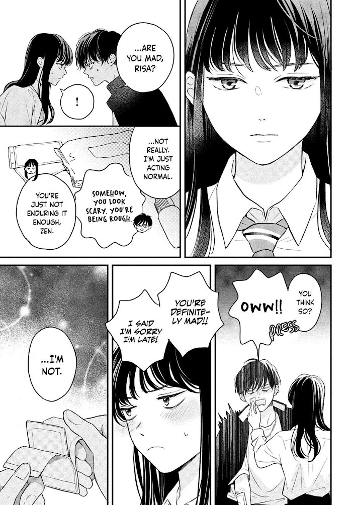 Hikaeme Ni Itte Mo, Kore Wa Ai - Chapter 8