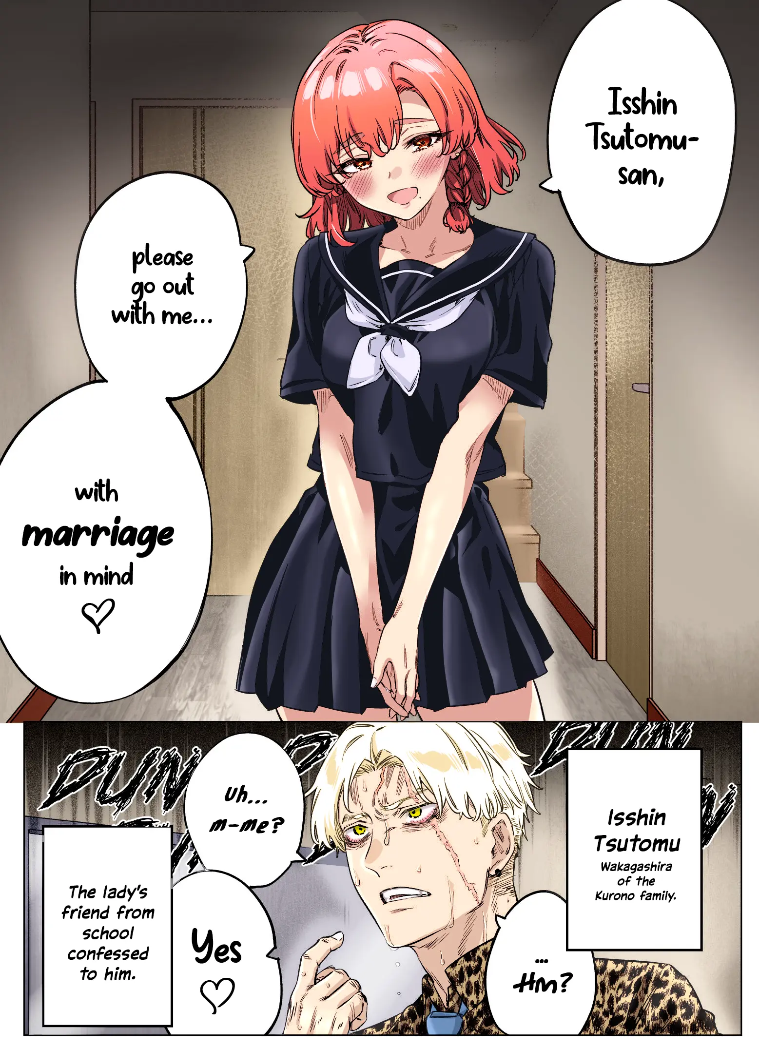 I Thought She Was A Yandere, But Apparently She’s Even Worse - Chapter 76: A Wakagashira Who Got Proposed To.