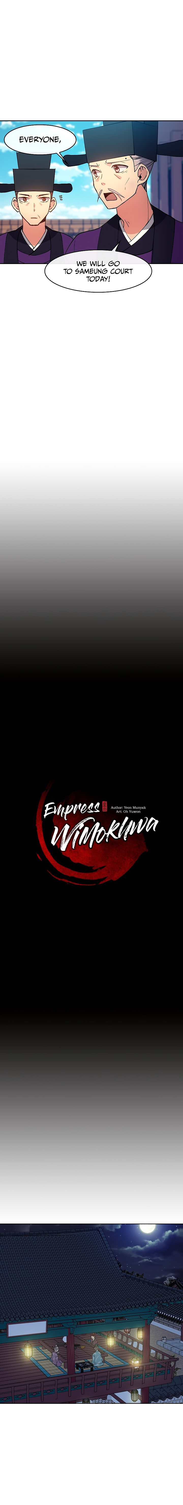 Empress Wi Mokhwa - Chapter 17: The Sam Eung Court Courtesan (1)