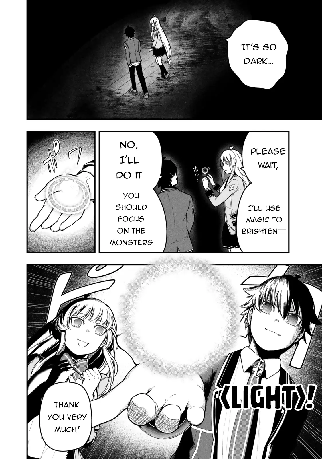 Gomi Ika Da To Tsuihousareta Shounin, Jitsu Wa Zensei Kenja Desu - Chapter 7.3