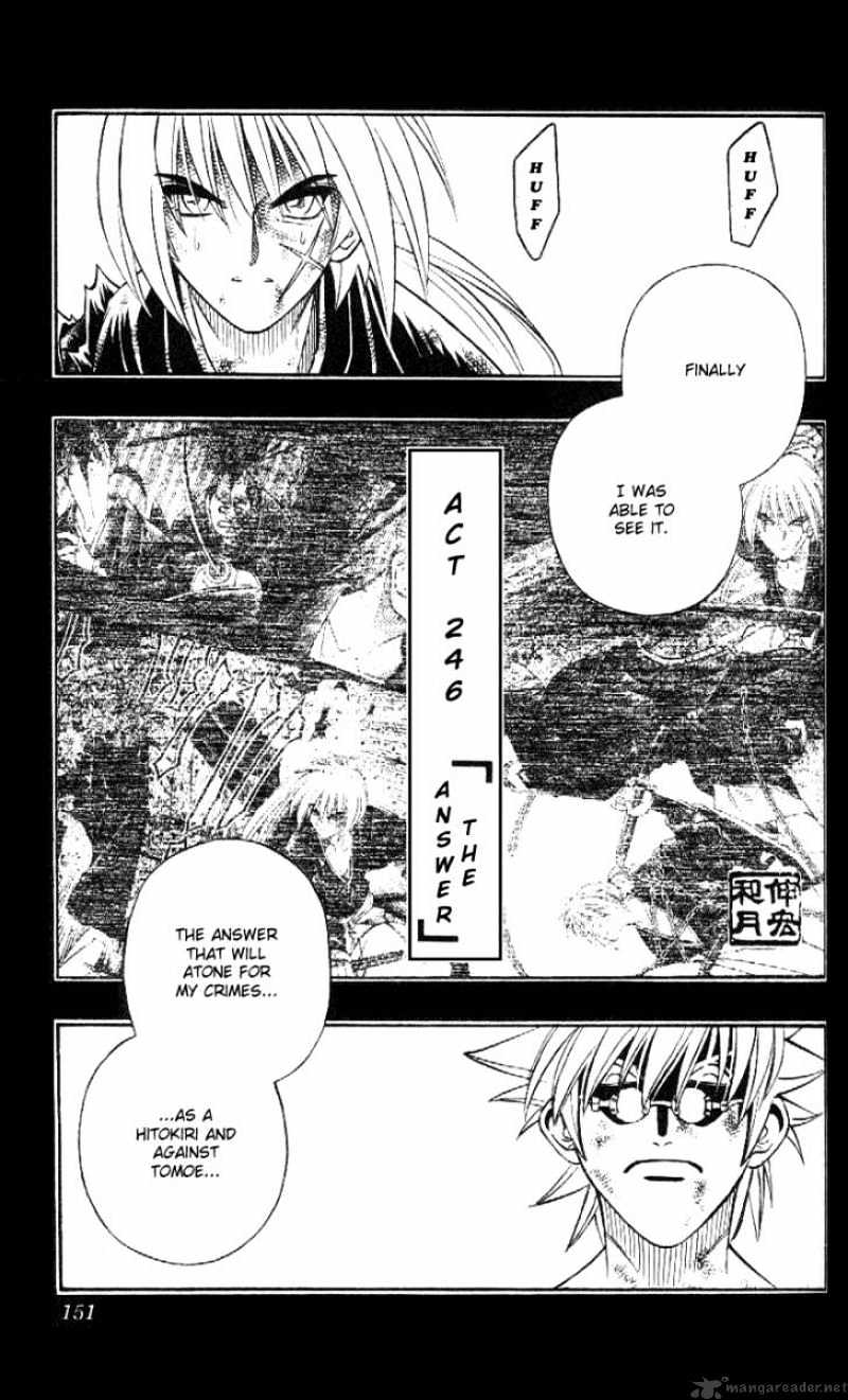 Rurouni Kenshin - Chapter 246 : The Answer