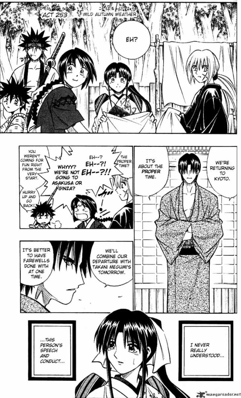 Rurouni Kenshin - Chapter 253 : Mild Autumn Wind