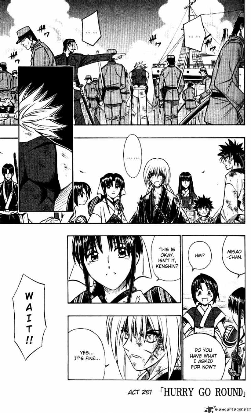 Rurouni Kenshin - Chapter 251 : Hurry Go Around