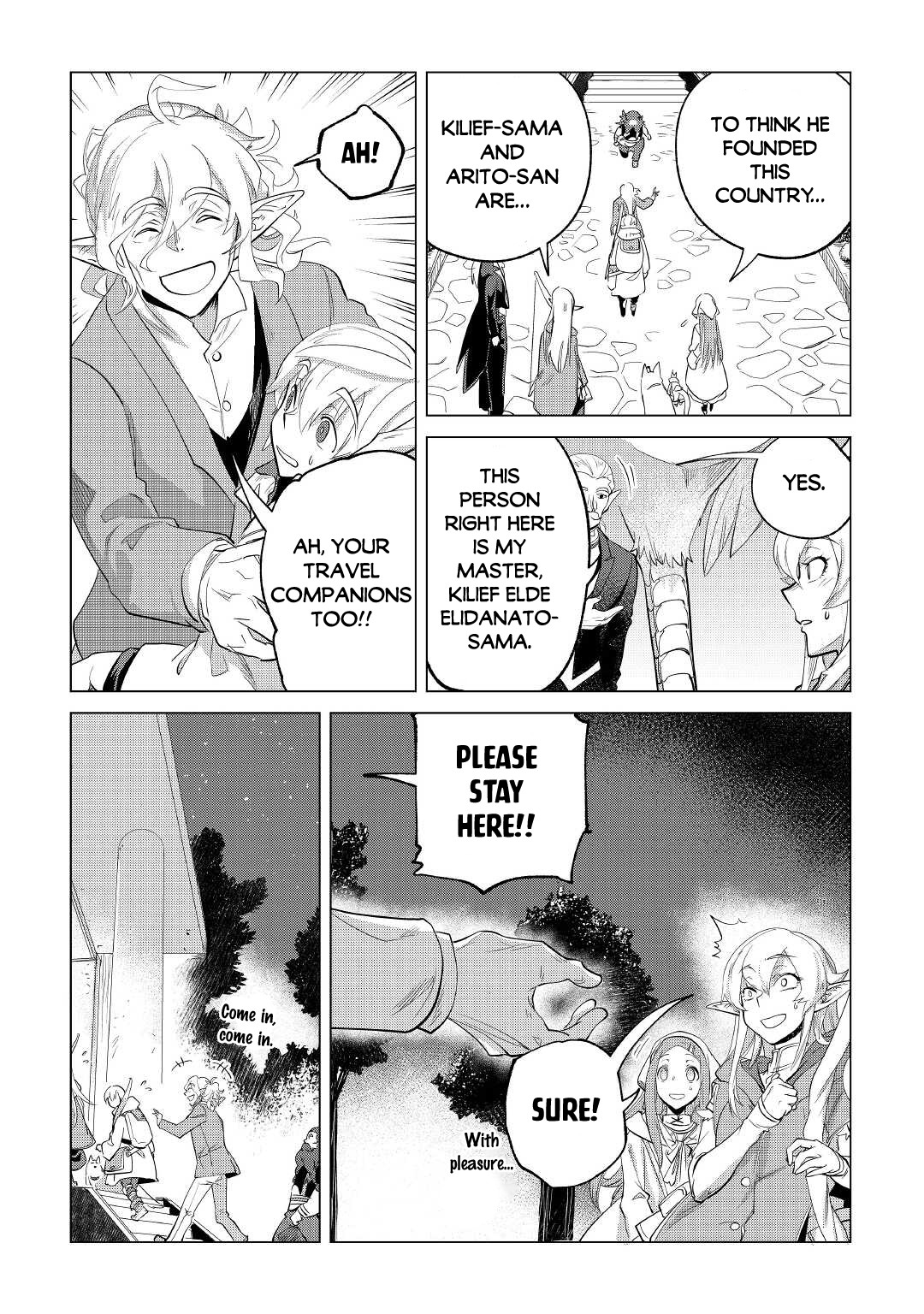 Mofumofu To Isekai Slow Life O Mezashimasu! - Chapter 28: The Two In The Introduction Letter