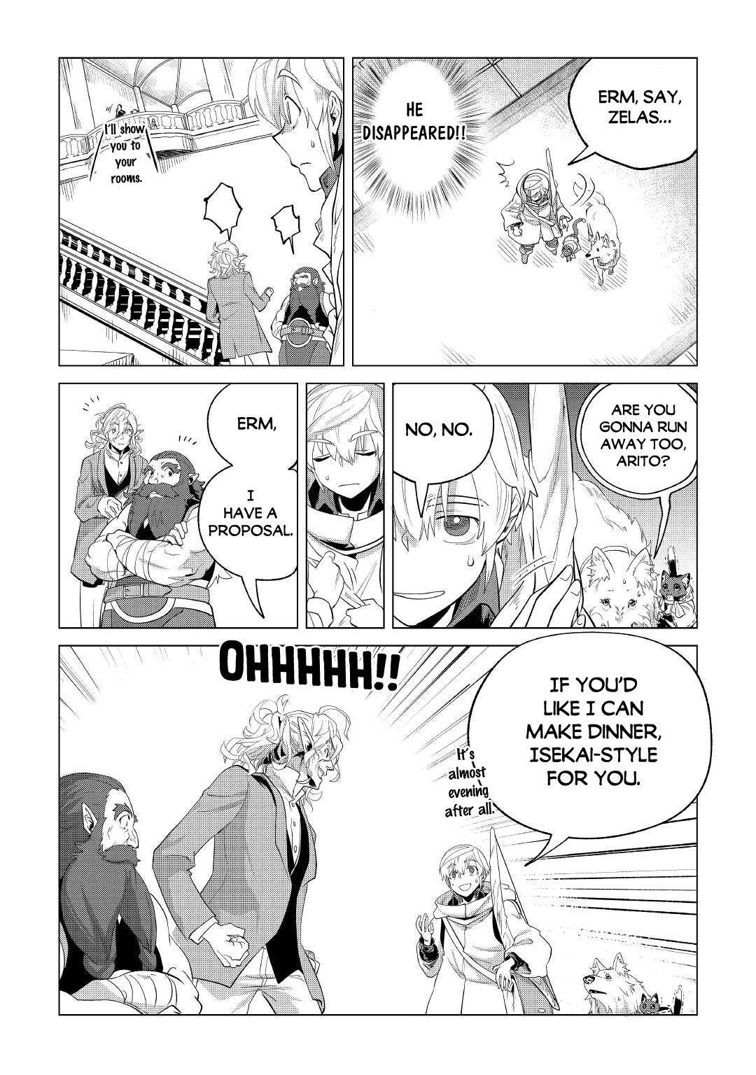 Mofumofu To Isekai Slow Life O Mezashimasu! - Chapter 28: The Two In The Introduction Letter