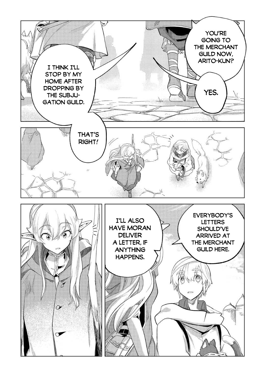 Mofumofu To Isekai Slow Life O Mezashimasu! - Chapter 28: The Two In The Introduction Letter