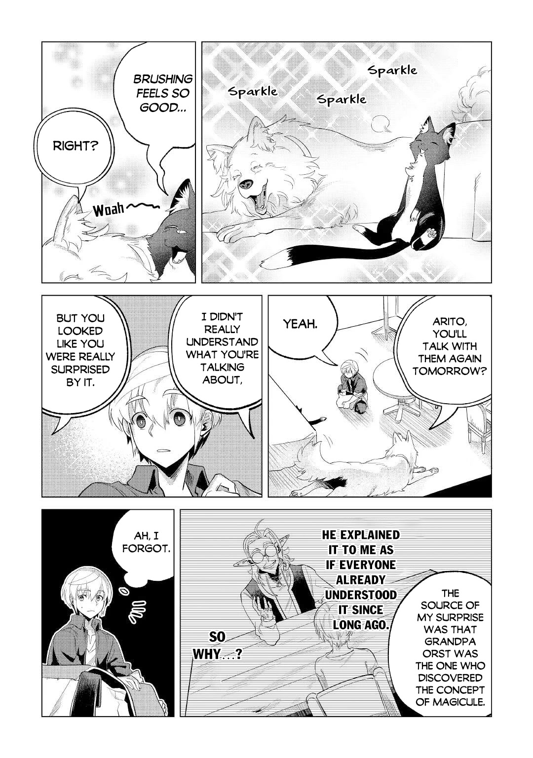 Mofumofu To Isekai Slow Life O Mezashimasu! - Chapter 30: Young Orst's Discovery