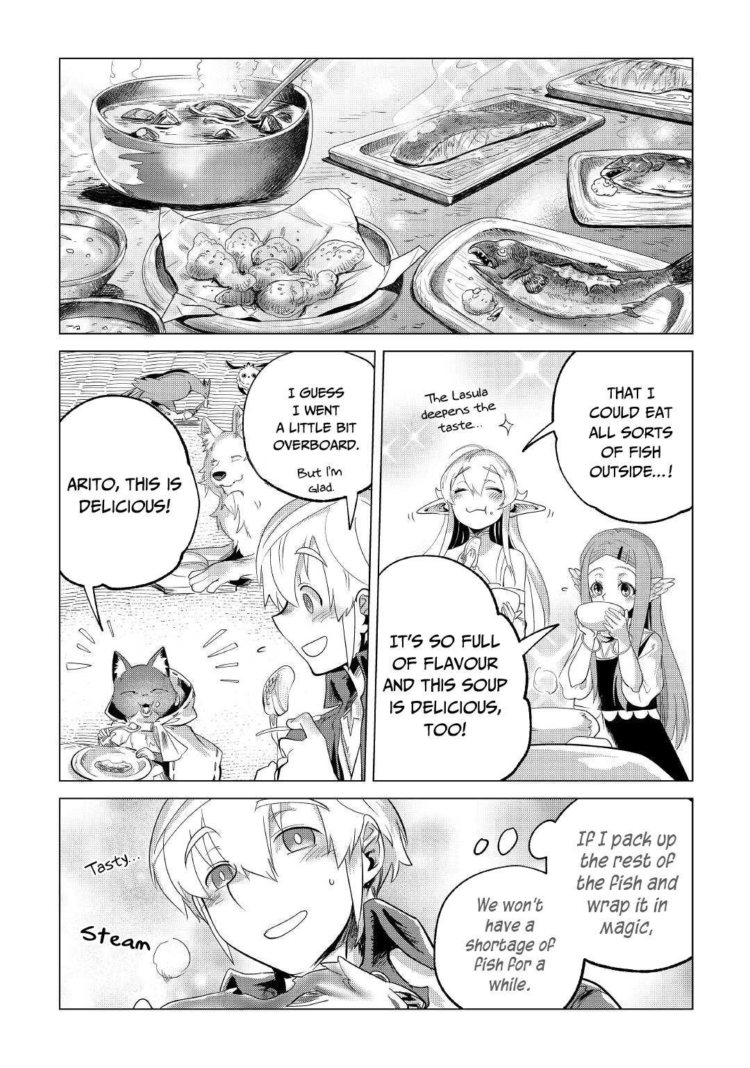 Mofumofu To Isekai Slow Life O Mezashimasu! - Chapter 27: About Fluffies And Fishermen