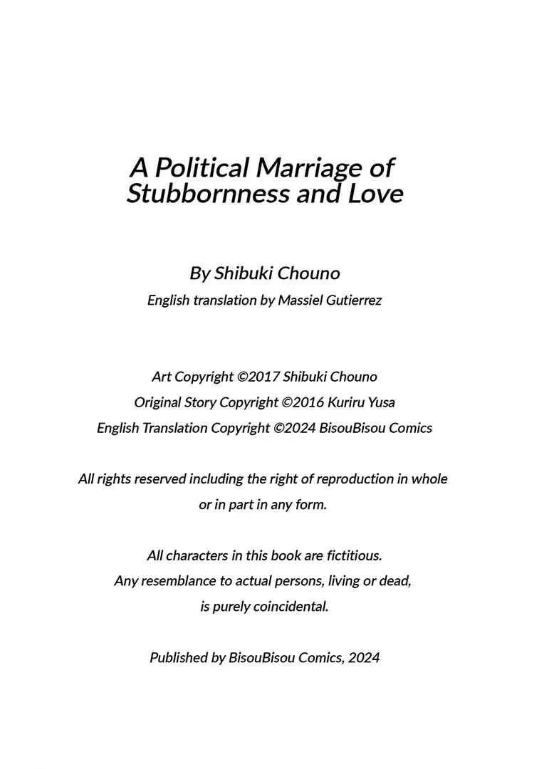 A Political Marriage Of Stubbornness And Love - Chapter 3