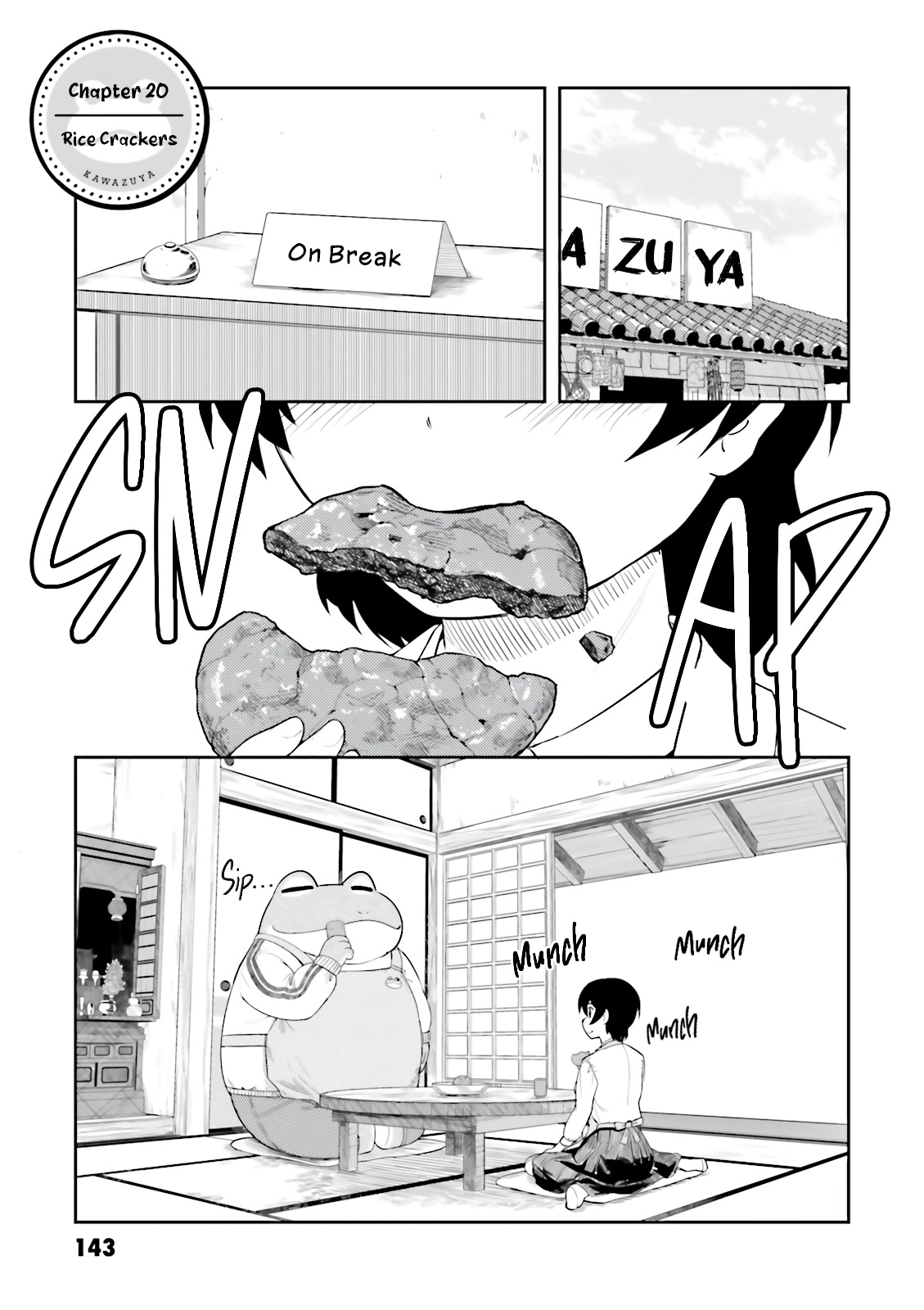 Kawazuya - Chapter 20: Rice Crackers