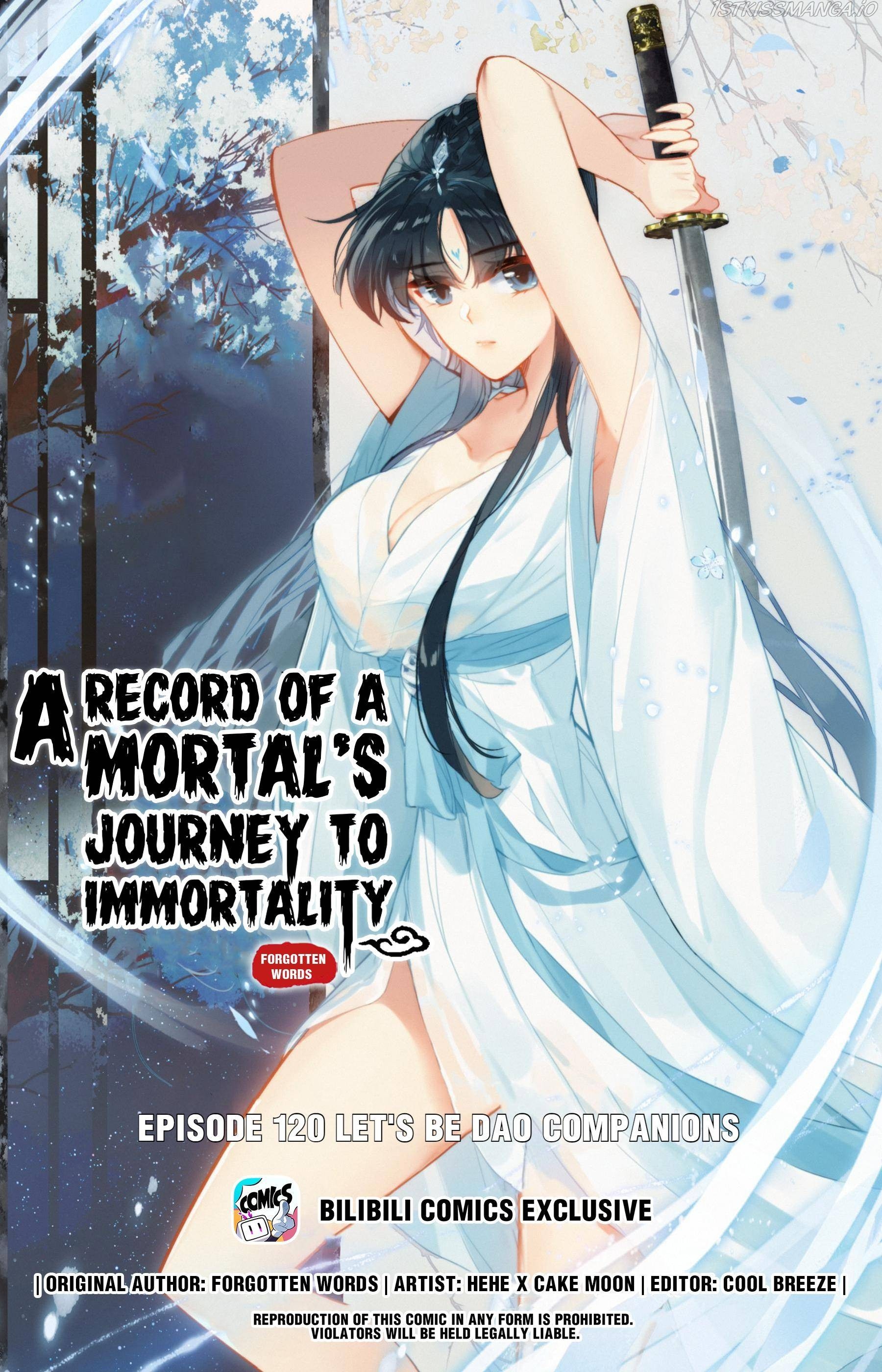 I Will Become An Immortal - Chapter 120