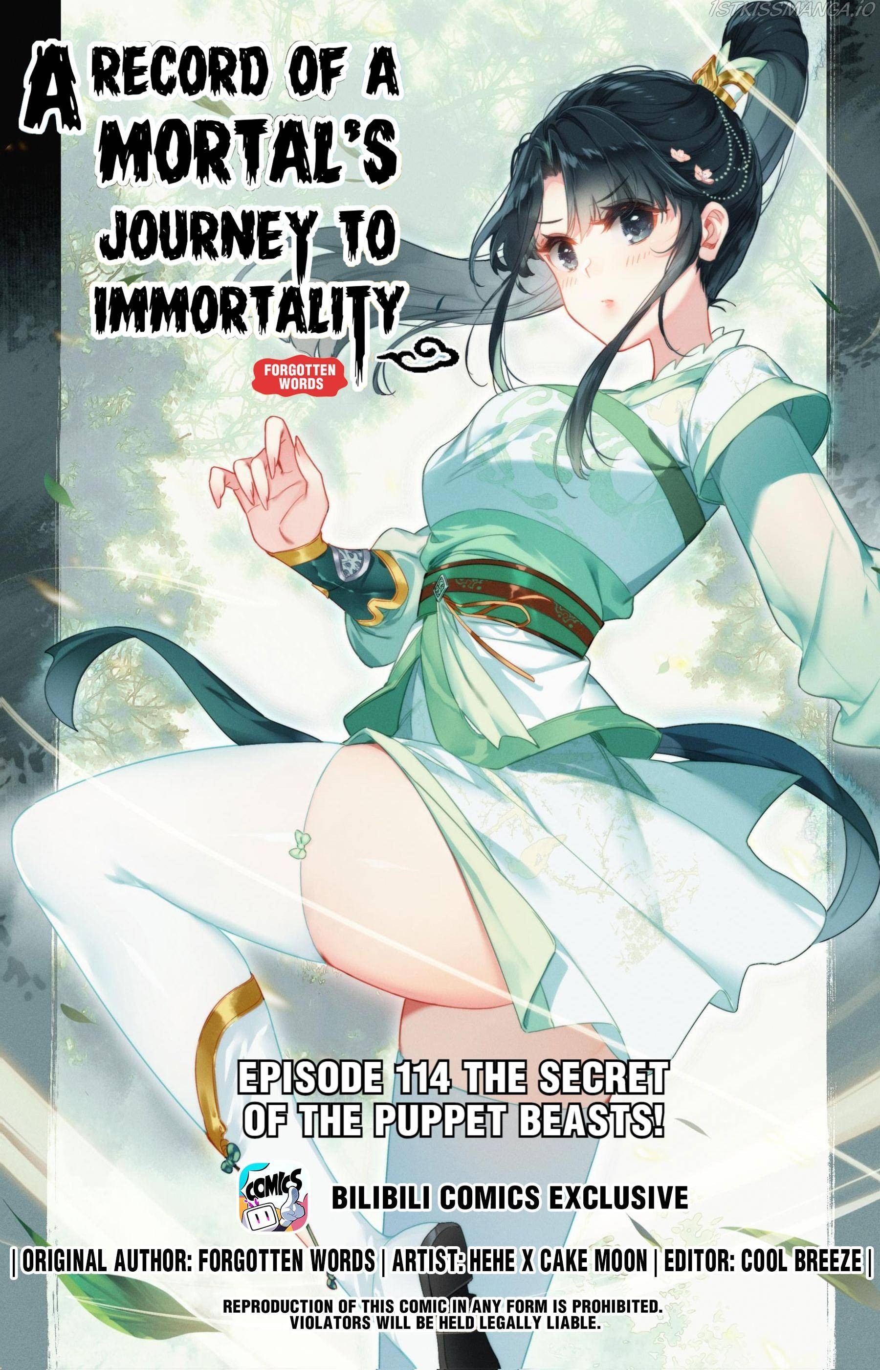 I Will Become An Immortal - Chapter 114