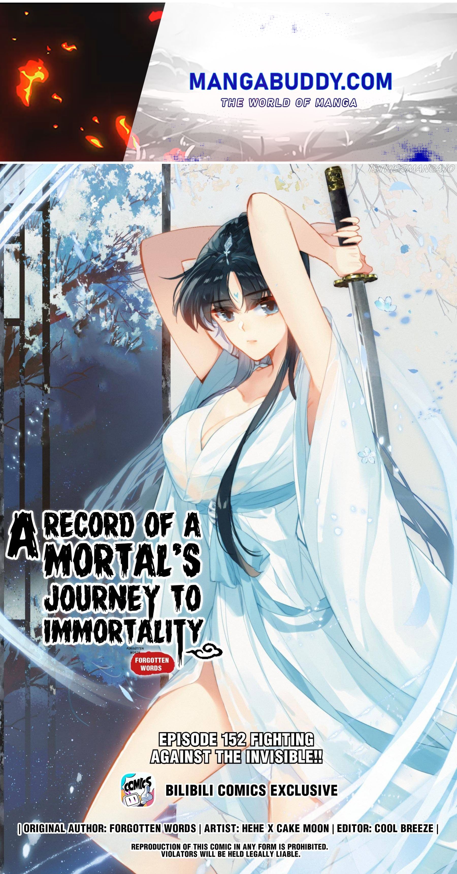 I Will Become An Immortal - Chapter 152