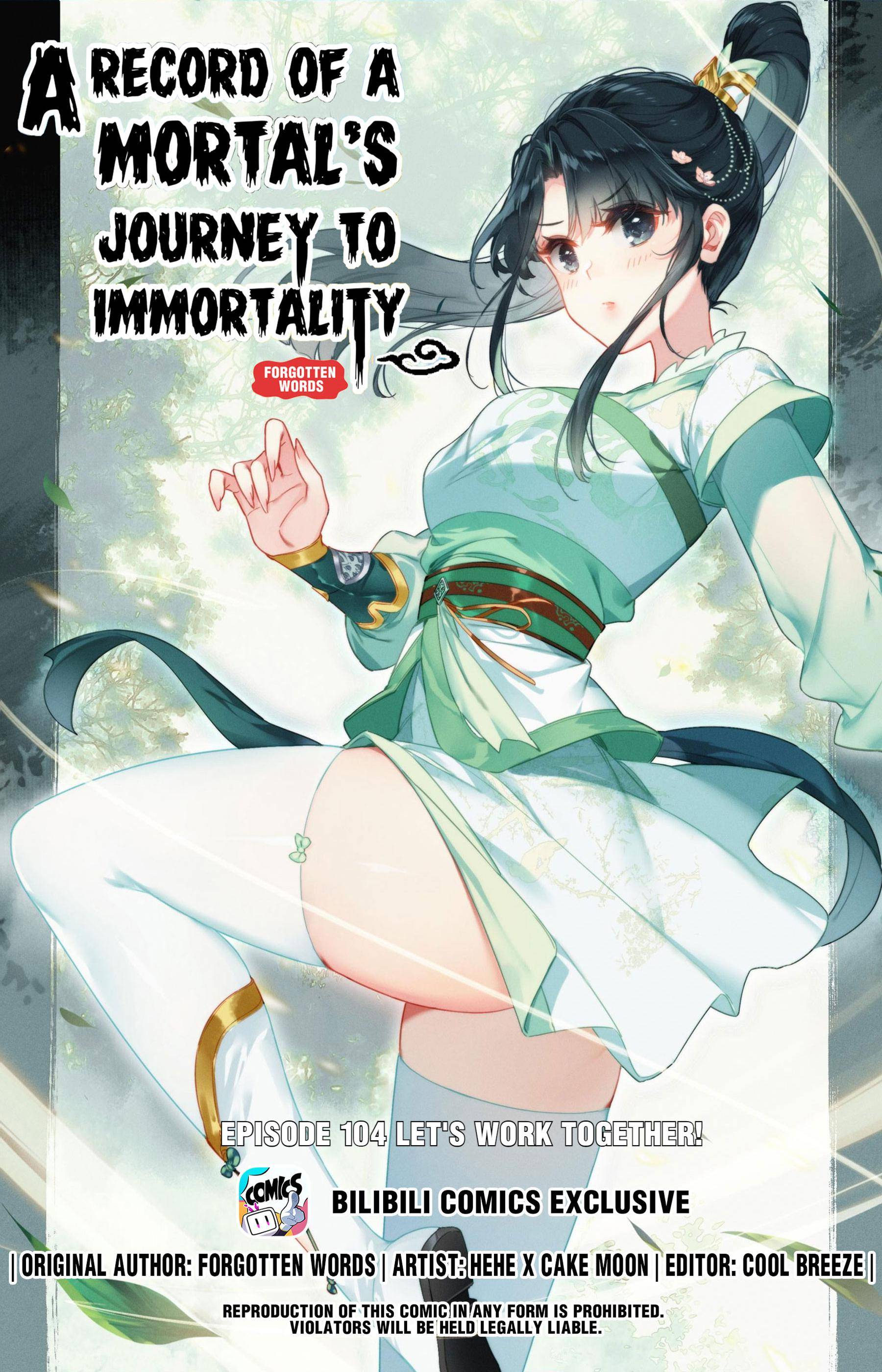 I Will Become An Immortal - Chapter 104