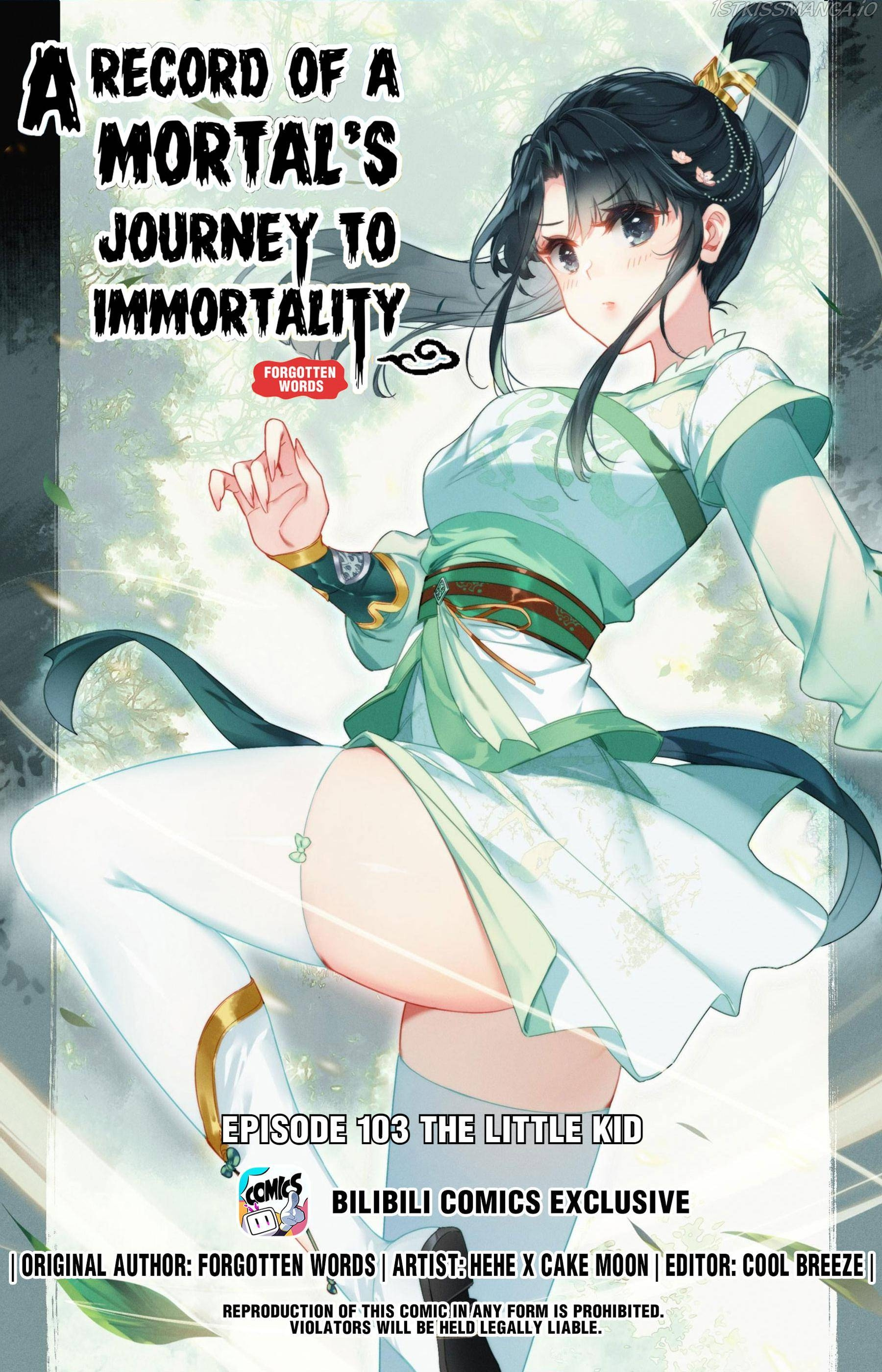 I Will Become An Immortal - Chapter 103