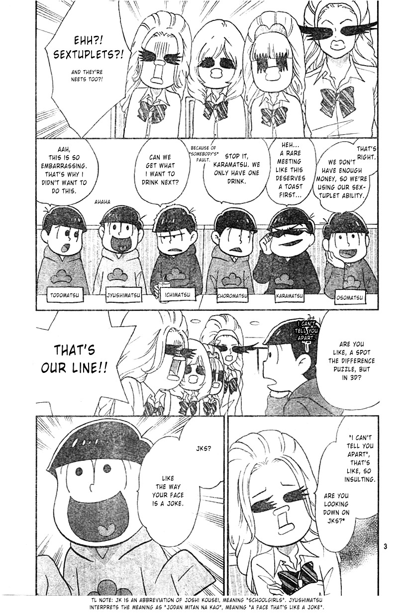 Osomatsu-San - Chapter 11.5 : Osomatsu-San X Gal Japon (Bonus)