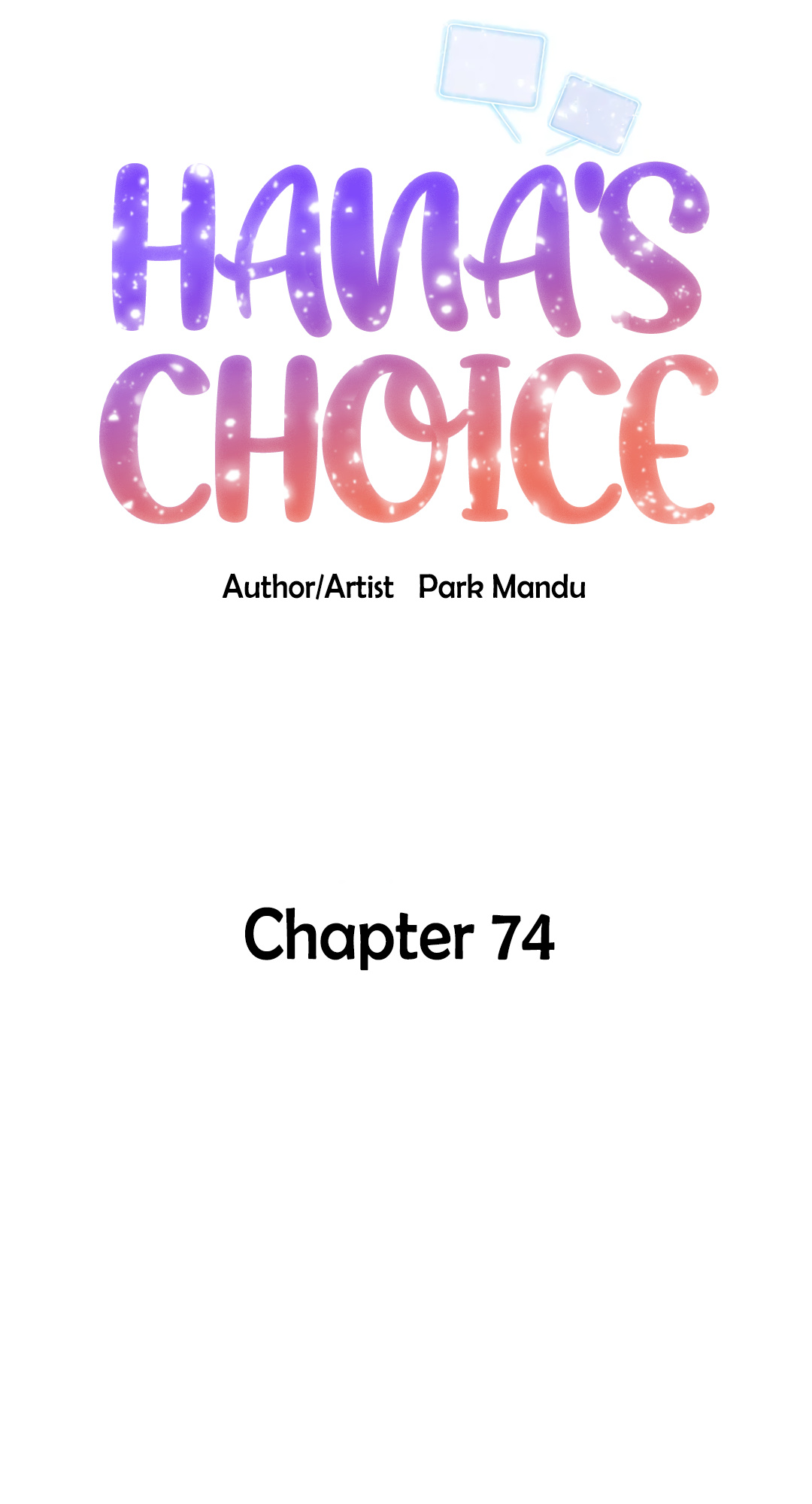 Hana’s Choice - Chapter 74