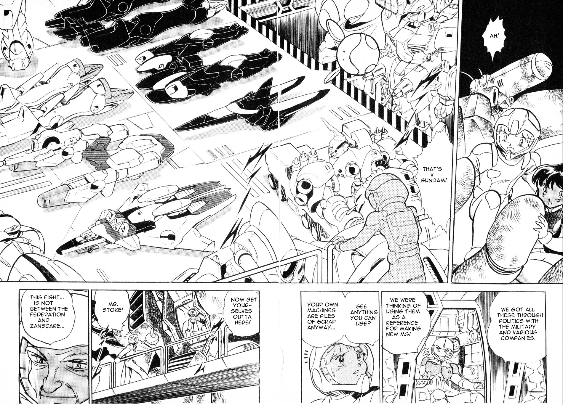 Kidou Senshi V Gundam Gaiden - Vol.1 Chapter 1 : Mobile Suit Victory Gundam Side Story