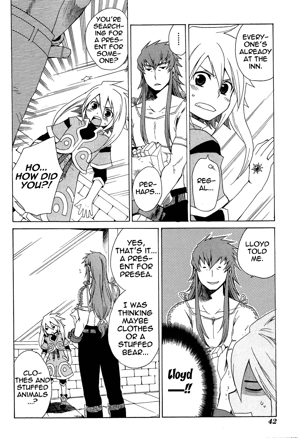 Tales Of Symphonia - Vol.6 Chapter 25 : Extra Load : Change Of Mind