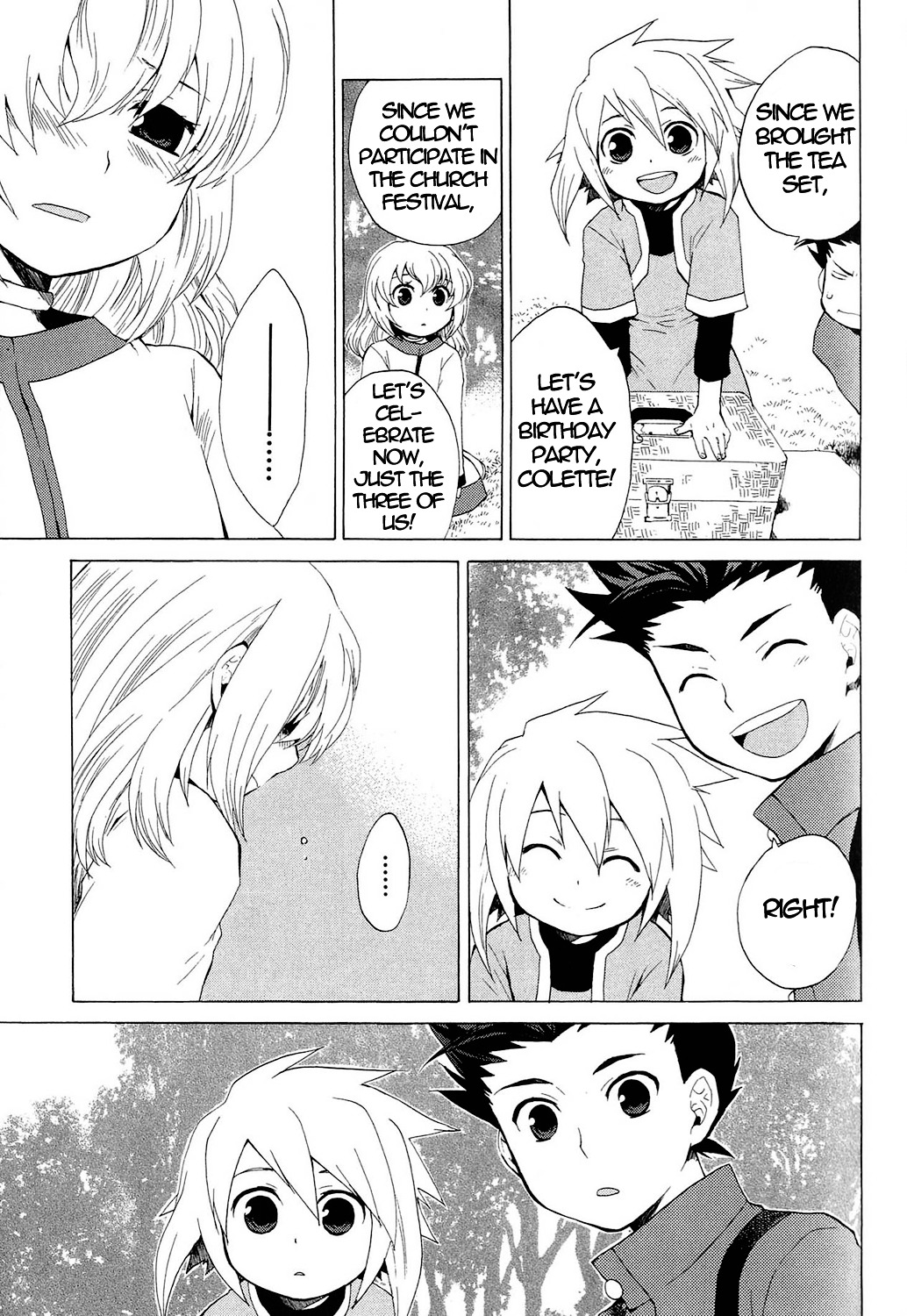 Tales Of Symphonia - Vol.6 Chapter 24 : Extra Load : Present