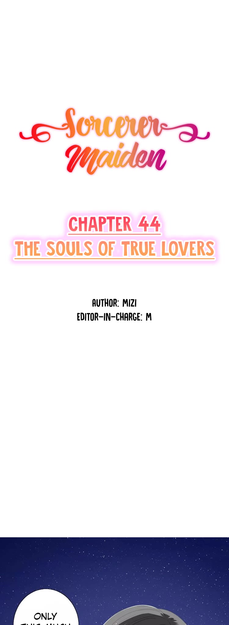 Sorcerer Maiden - Chapter 44: The Souls Of True Lovers