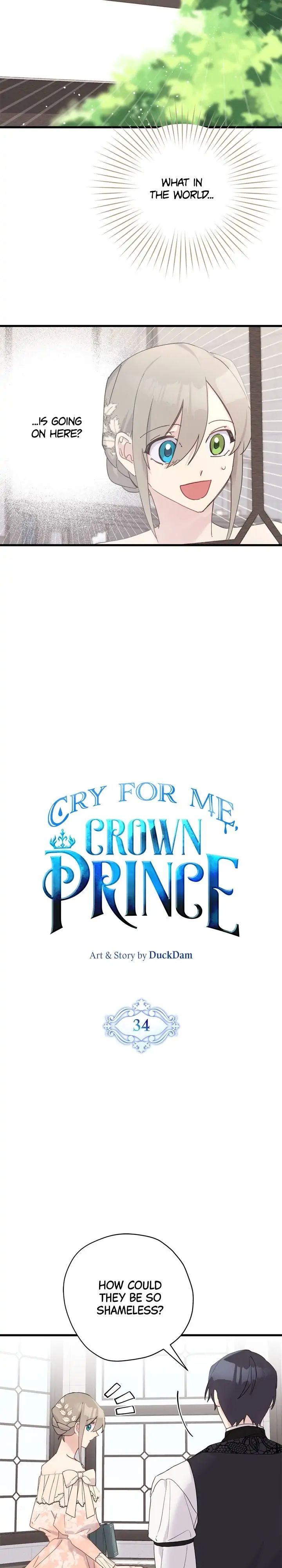 Please Cry, Crown Prince - Chapter 34