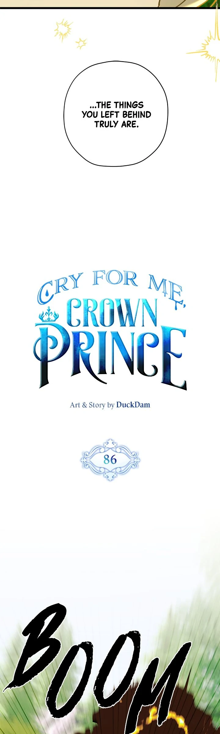 Please Cry, Crown Prince - Chapter 86