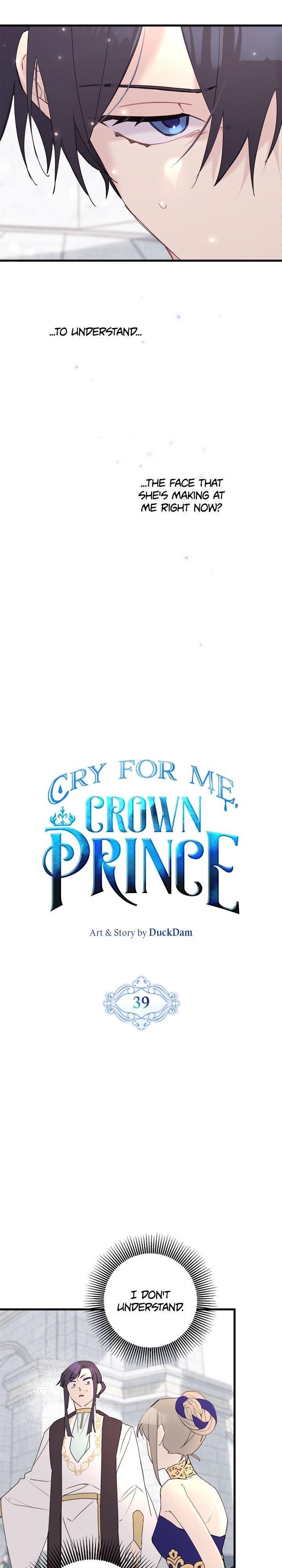 Please Cry, Crown Prince - Chapter 39