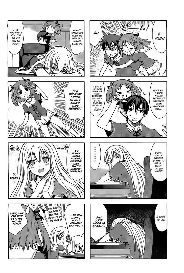 Ore No Kanojo To Osananajimi Ga Shuraba Sugiru 4-Koma - Chapter 4 : Masuzu Gained Weight!