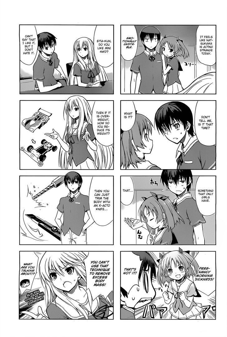 Ore No Kanojo To Osananajimi Ga Shuraba Sugiru 4-Koma - Chapter 4 : Masuzu Gained Weight!