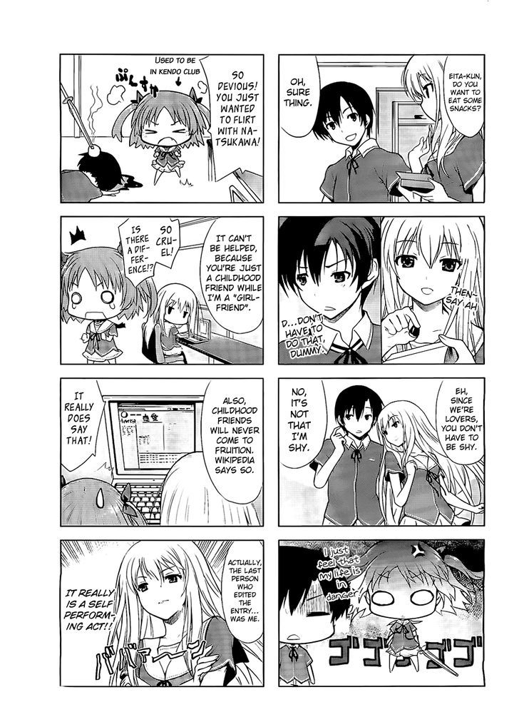 Ore No Kanojo To Osananajimi Ga Shuraba Sugiru 4-Koma - Chapter 1