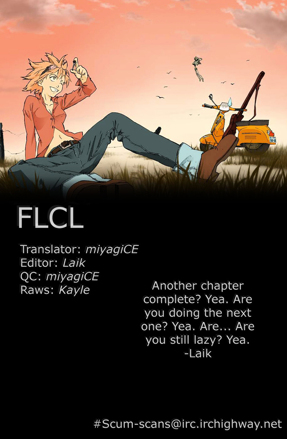 Flcl - Vol.1 Chapter 4