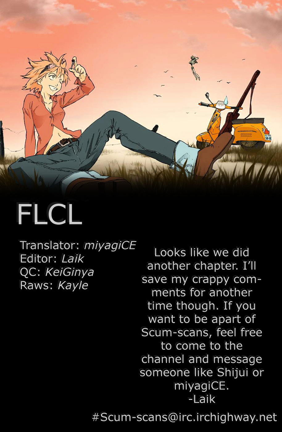 Flcl - Vol.1 Chapter 3