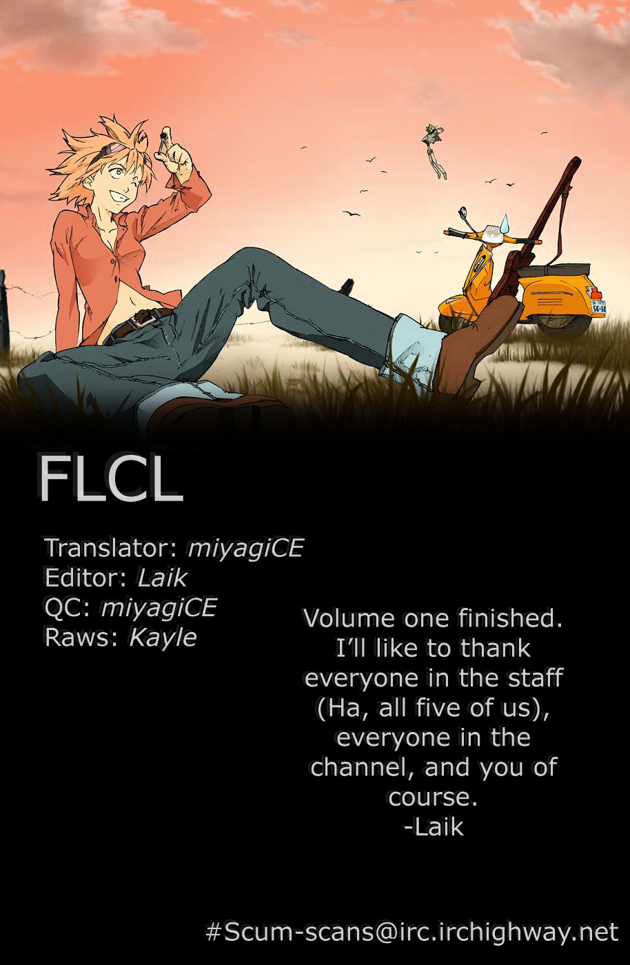 Flcl - Vol.1 Chapter 8