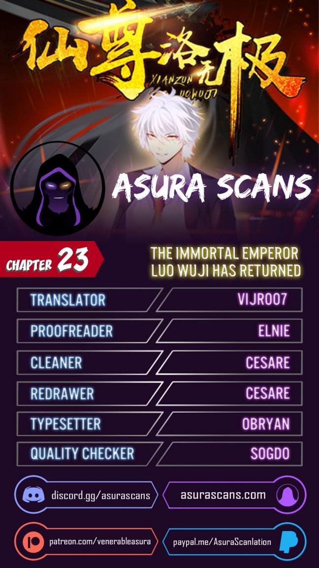 The Immortal Emperor Luo Wuji Has Returned - Chapter 23