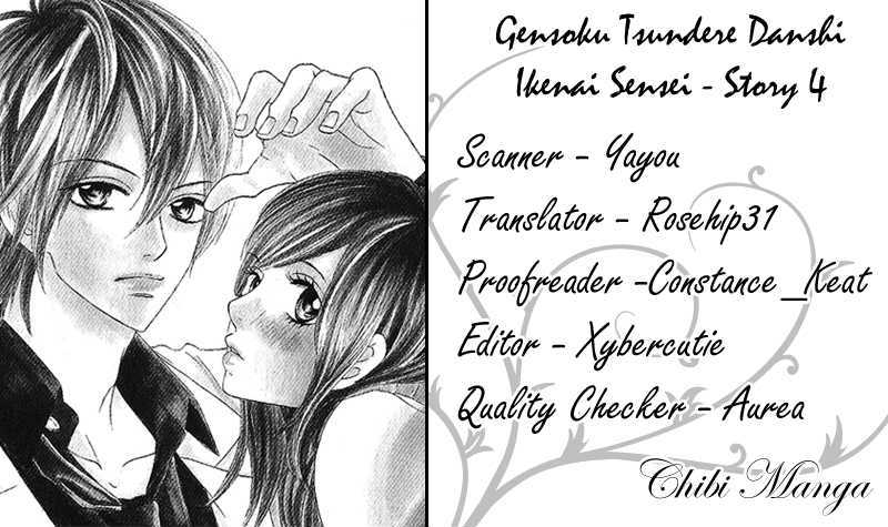 Gensoku Tsundere Danshi Ikenai Sensei - Vol.1 Chapter 4 : Pink No Idenshi [Pink Gene]