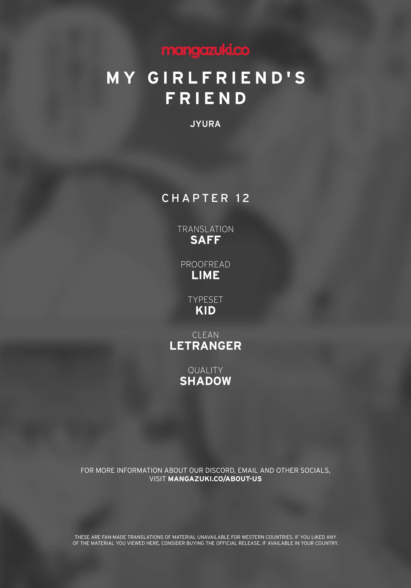 My Girlfriend's Friend - Chapter 12