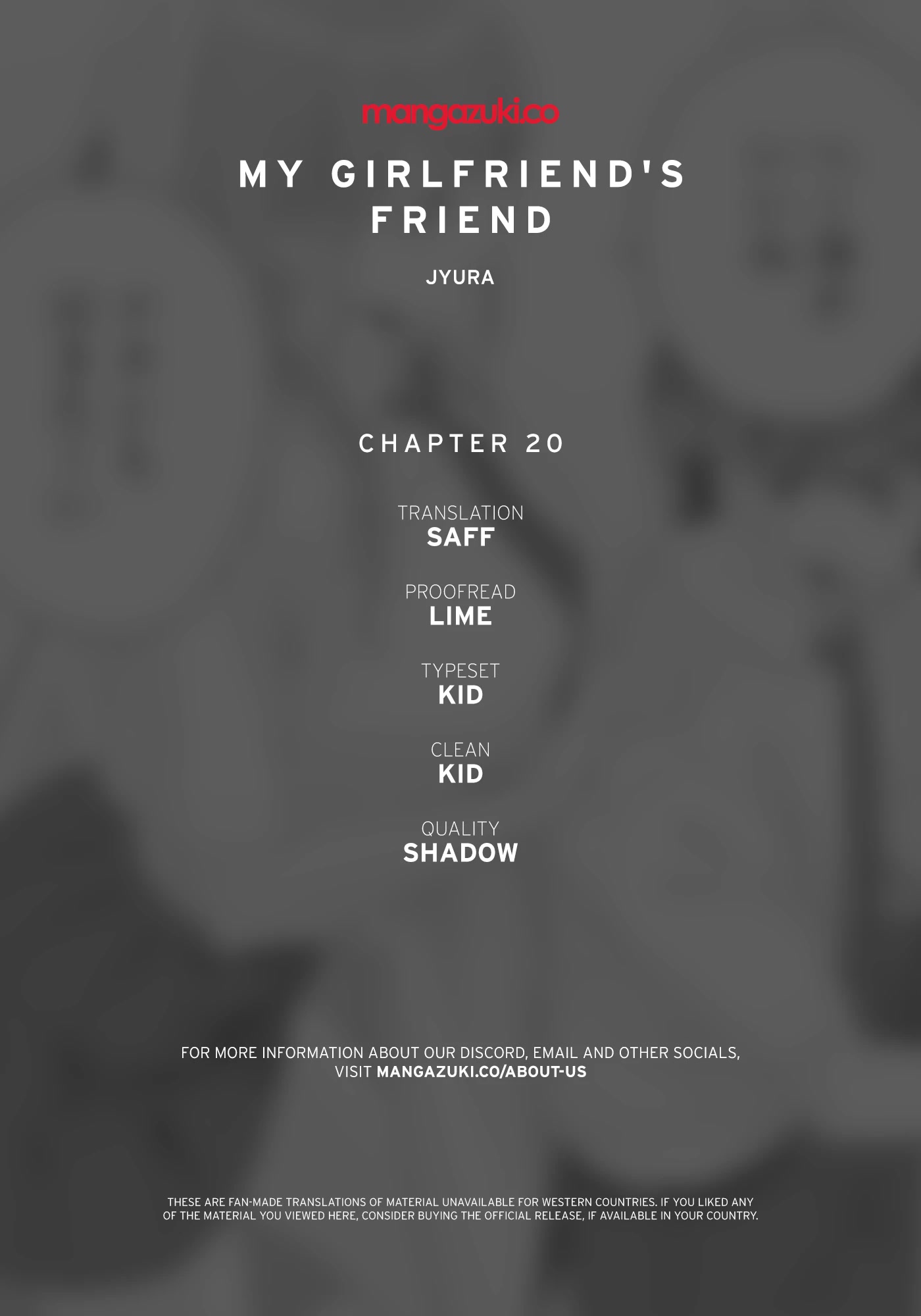 My Girlfriend's Friend - Chapter 20