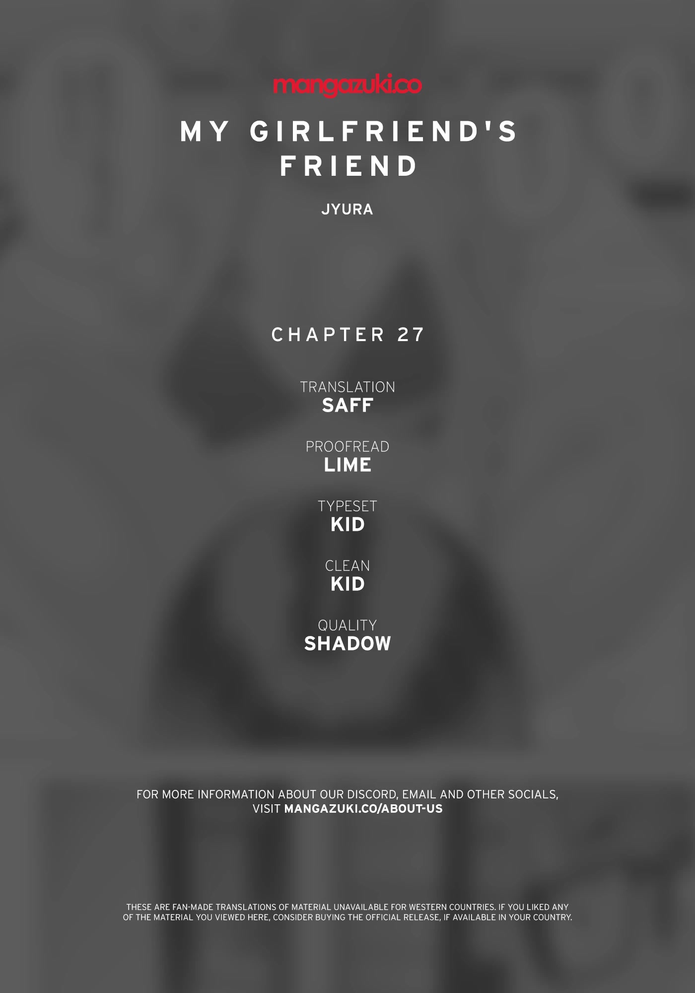 My Girlfriend's Friend - Chapter 27