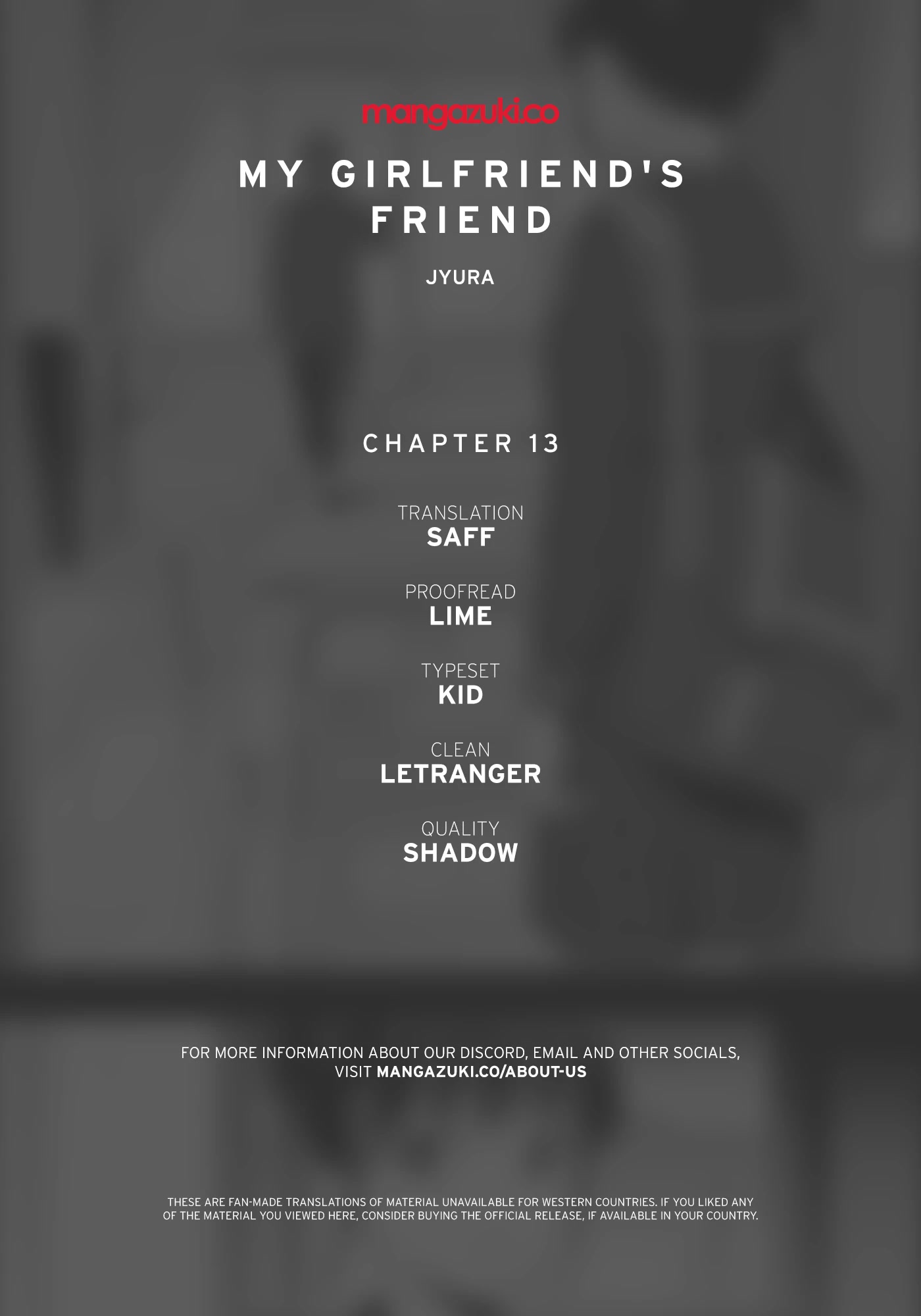 My Girlfriend's Friend - Chapter 13