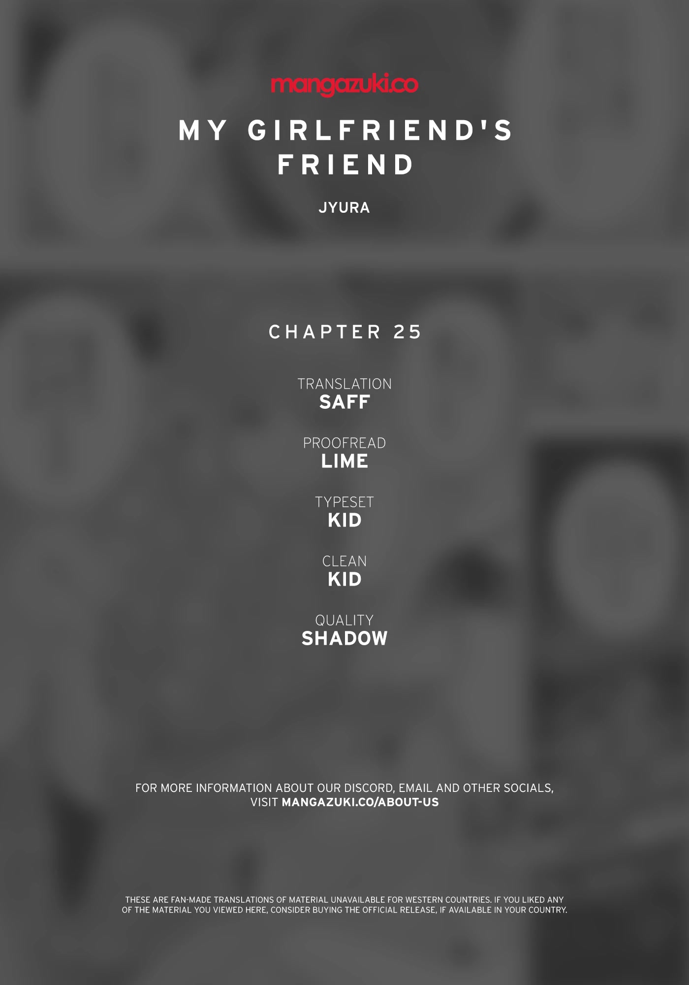 My Girlfriend's Friend - Chapter 25