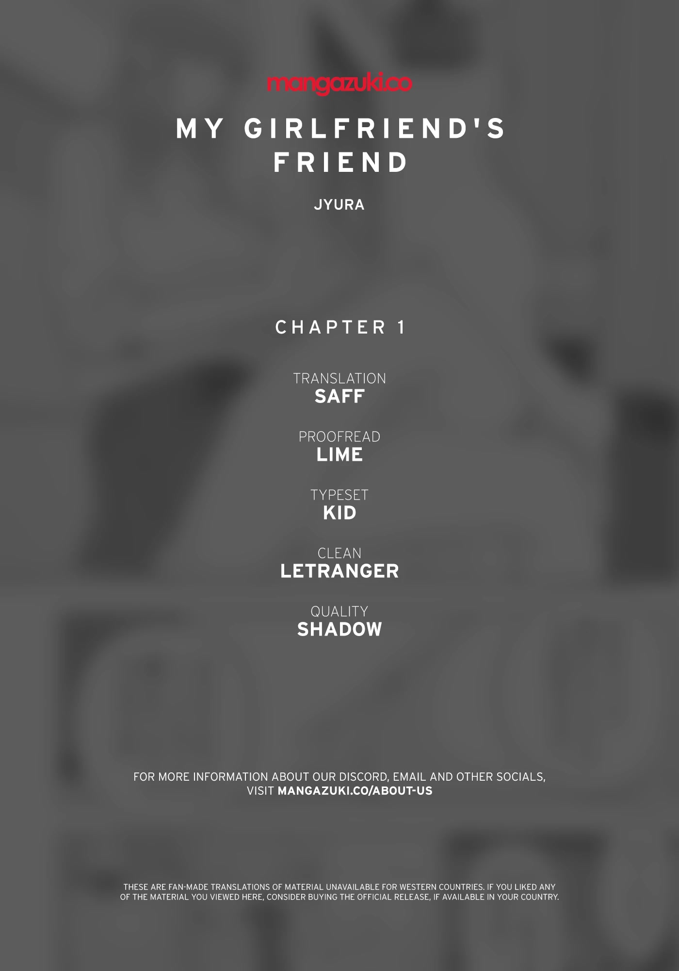 My Girlfriend's Friend - Chapter 1