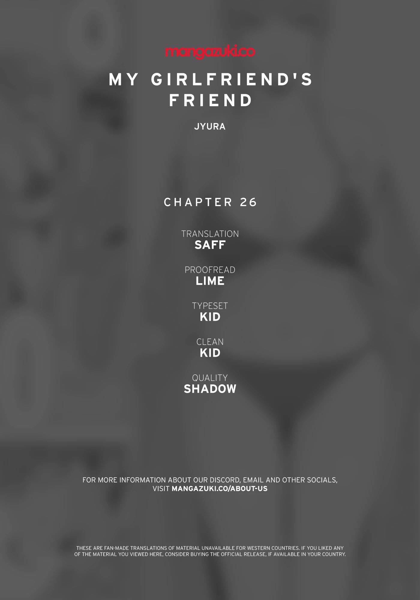 My Girlfriend's Friend - Chapter 26