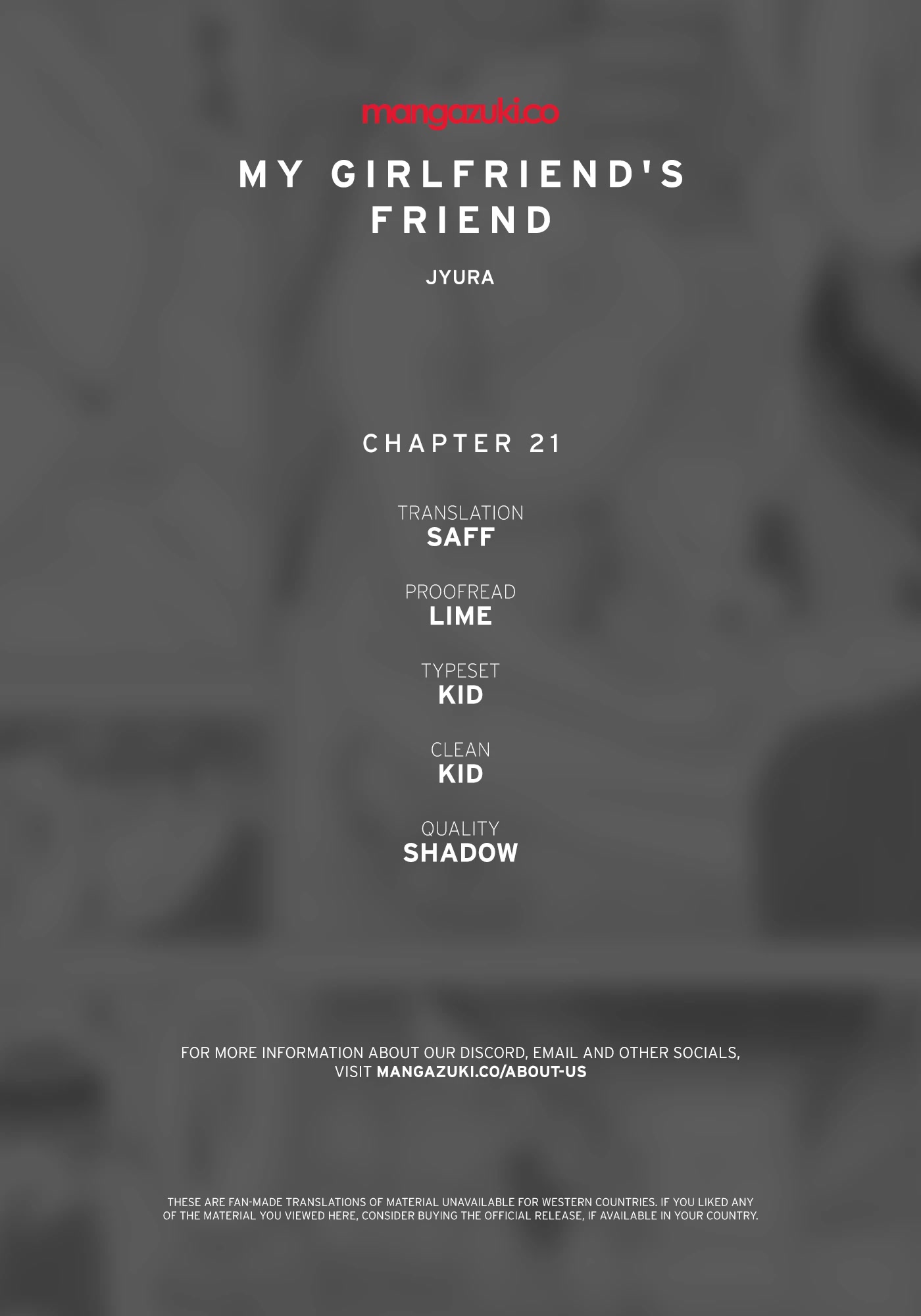 My Girlfriend's Friend - Chapter 21