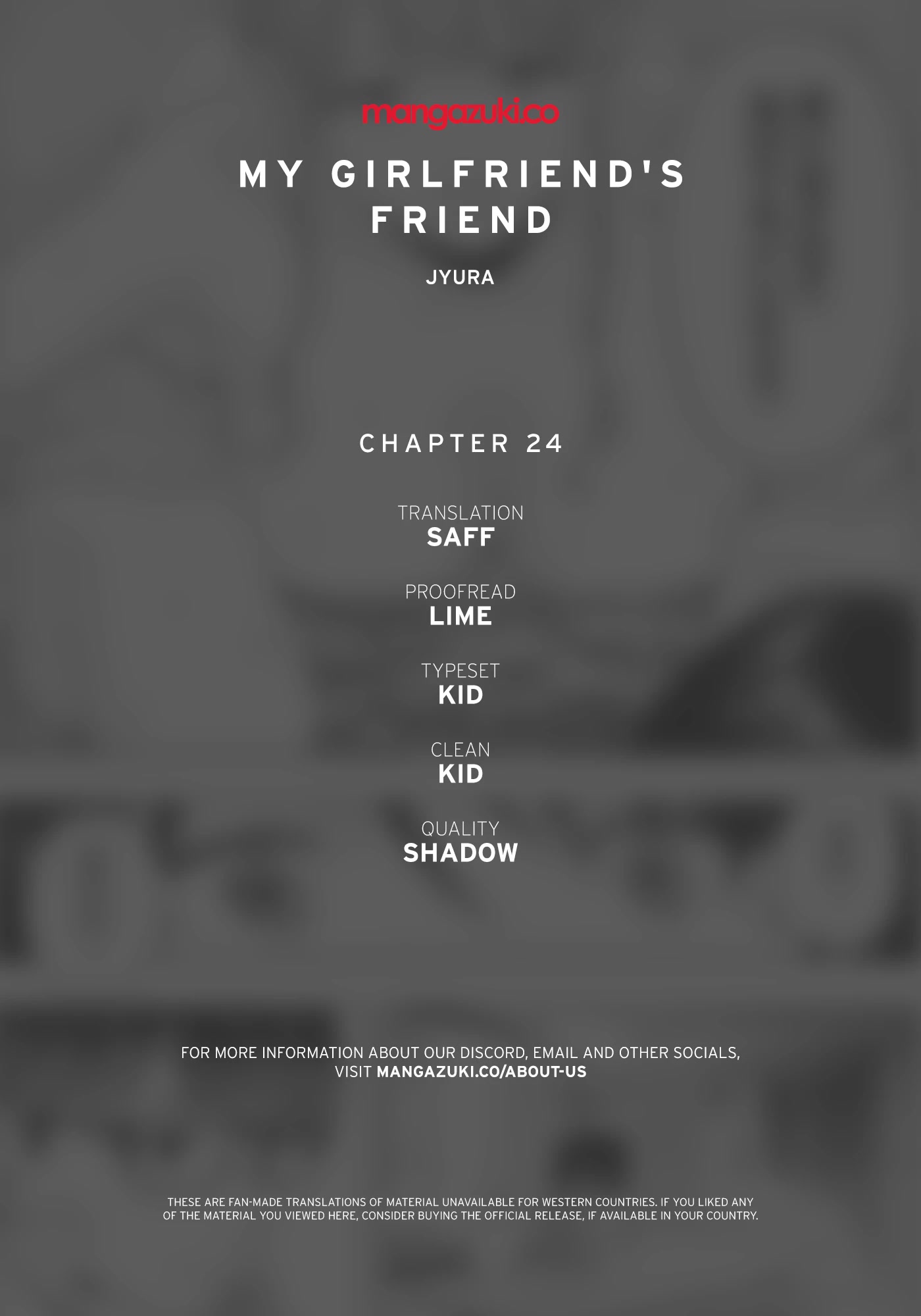 My Girlfriend's Friend - Chapter 24