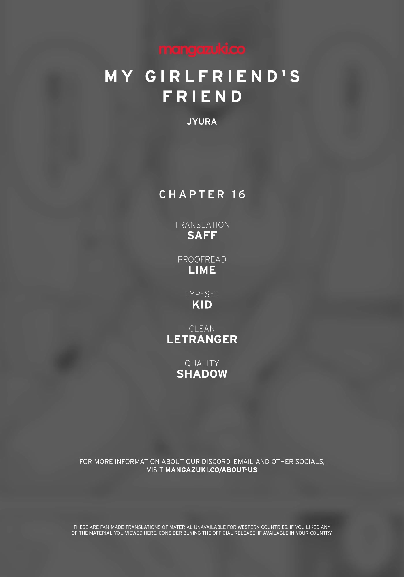 My Girlfriend's Friend - Chapter 16