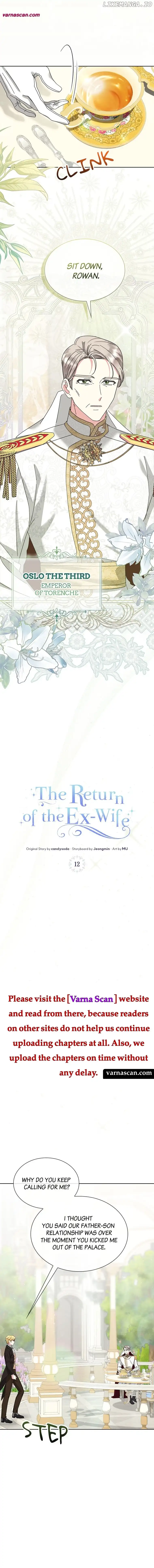 The Return Of The Ex-Wife - Chapter 12