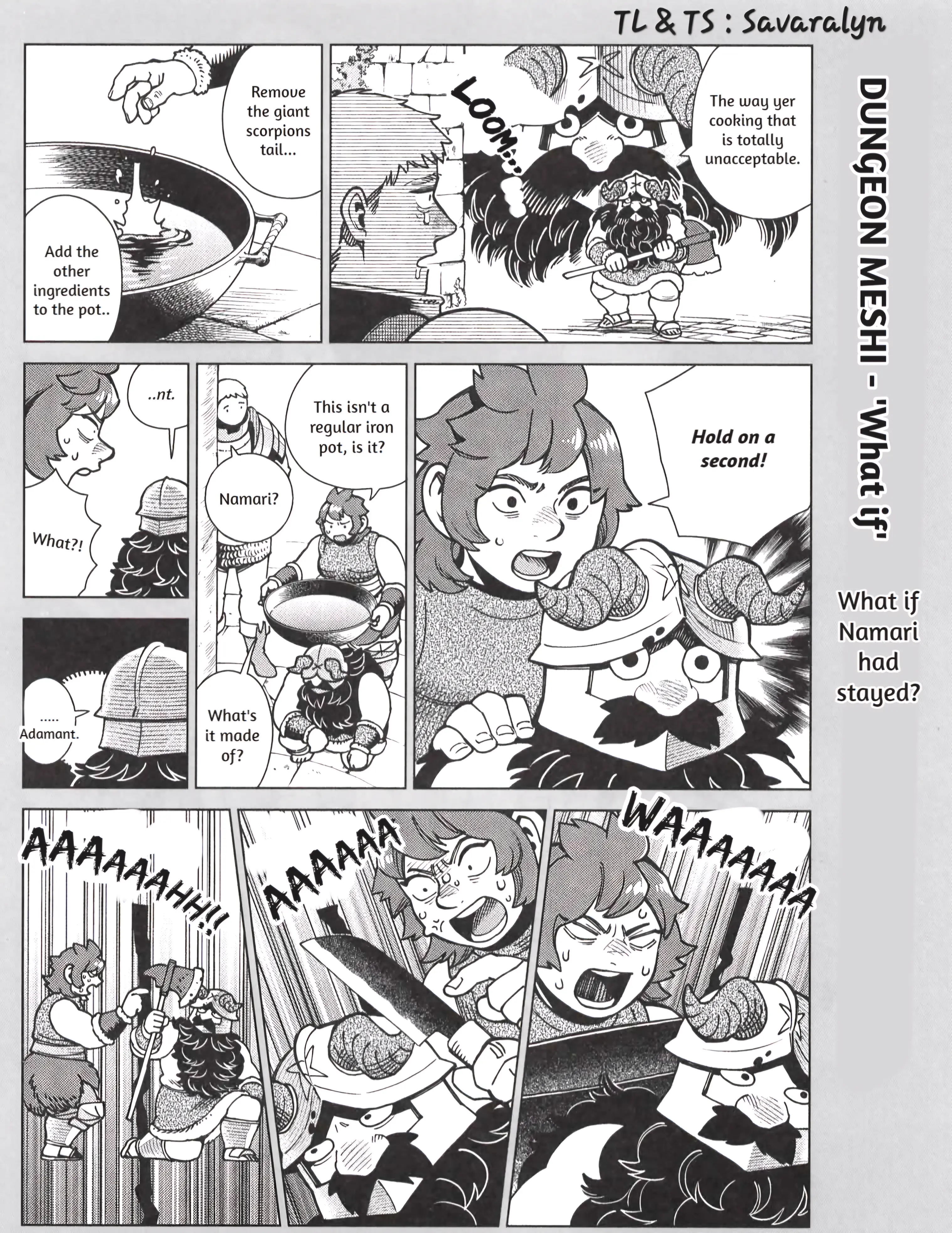 Dungeon Meshi - Vol.14 Chapter 97.82: Blu-Ray's Extra Vol 2 - "What If" Situation